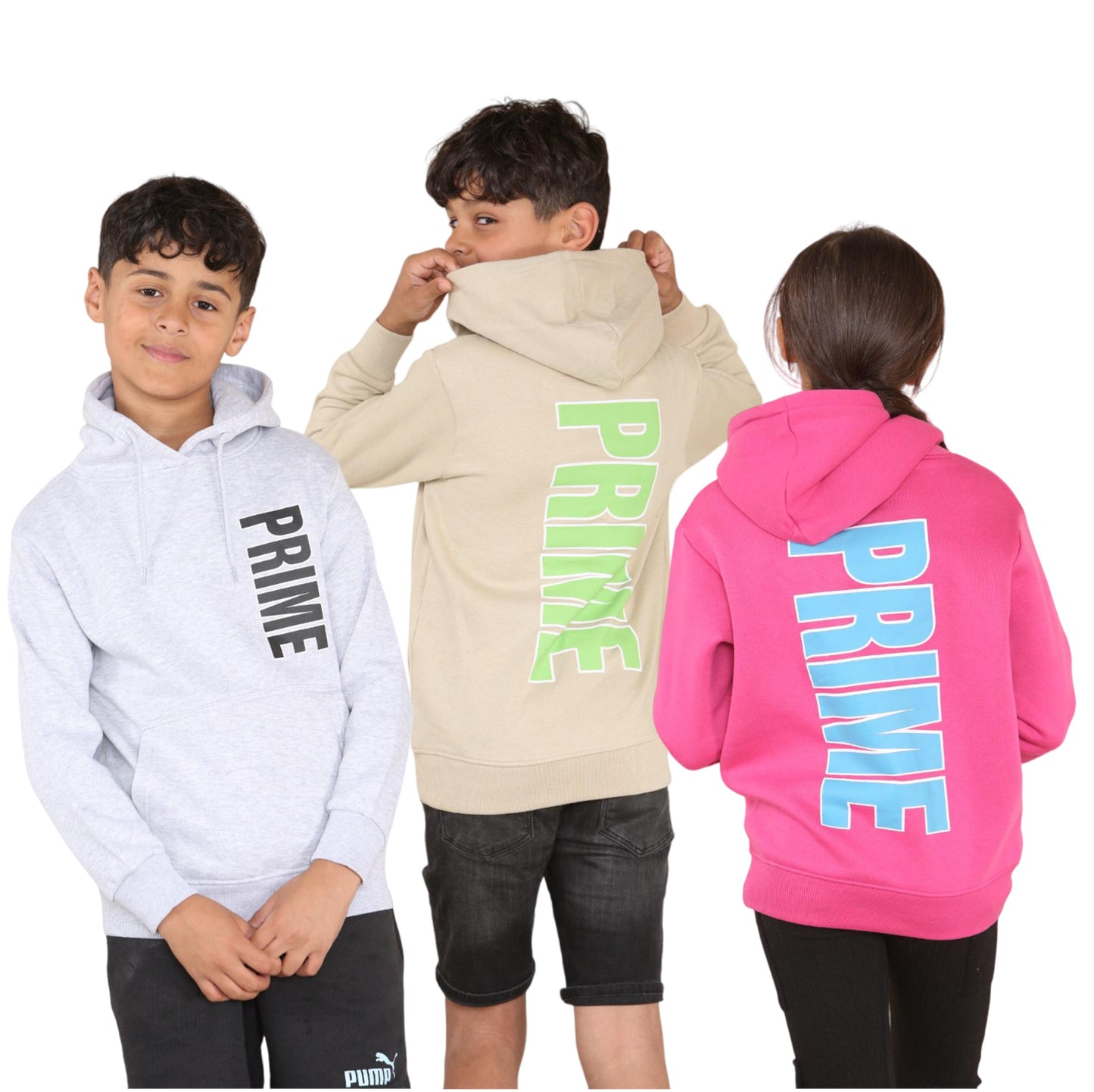 Unisex Kids PRIME Drink Hoodie KSI Logan Paul