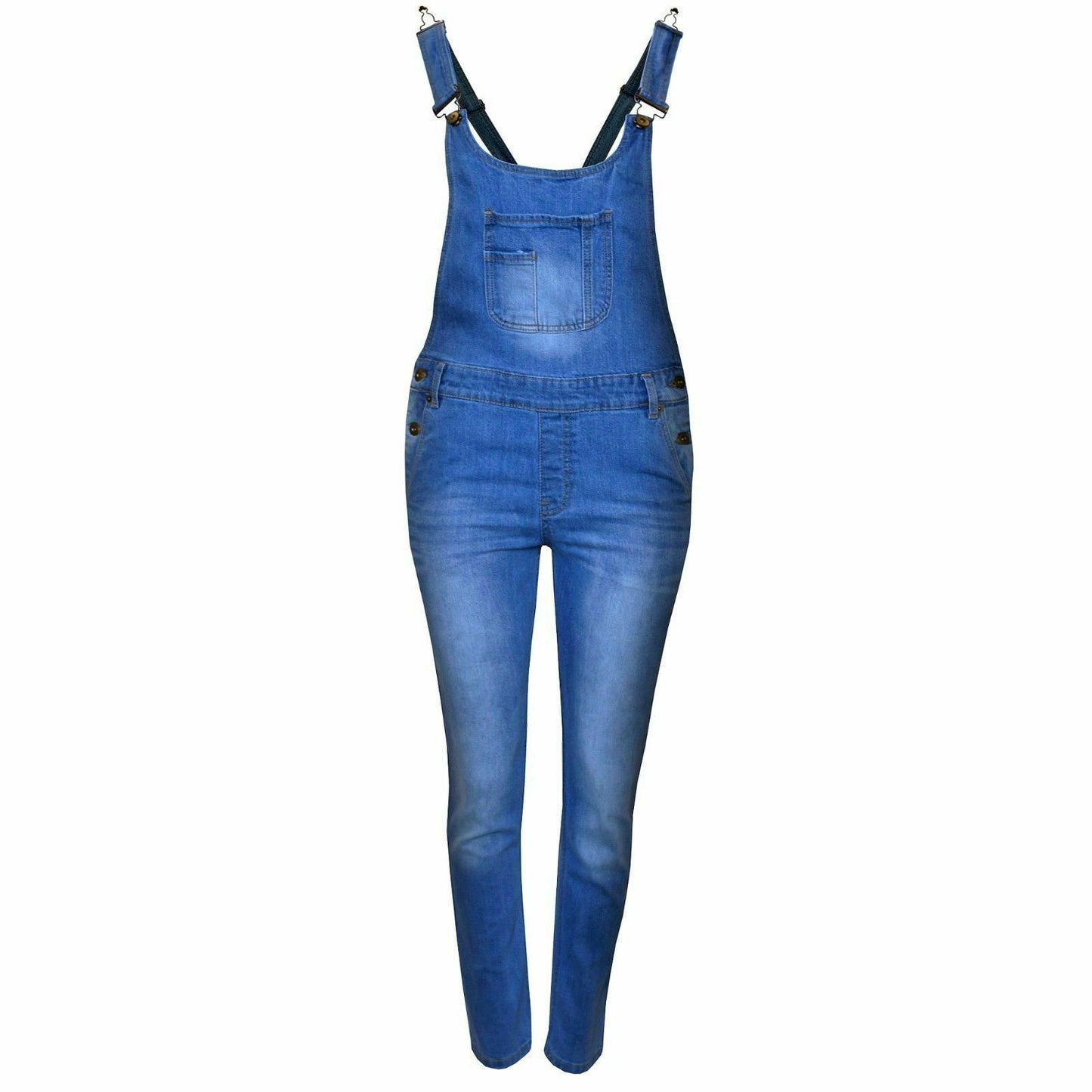 Denim Dungaree Short & Long Length Jumpsuit