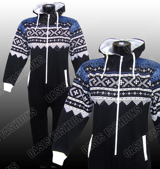 Children's Black & Blue Aztec Onesie.