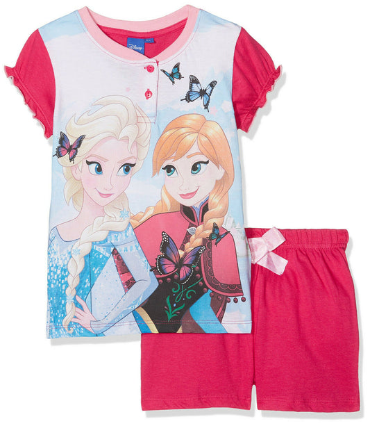 Disney Frozen Nightwear Pyjamas T-shirt & Shorts Set