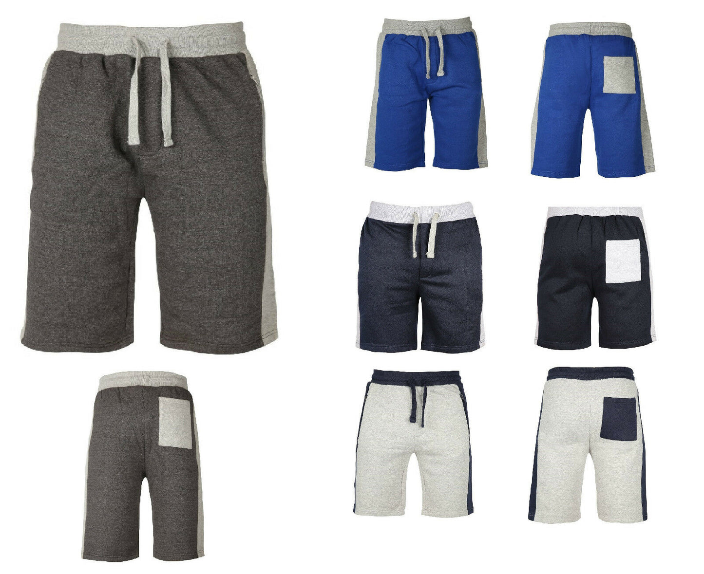 Fleece Drawstring Tie Shorts