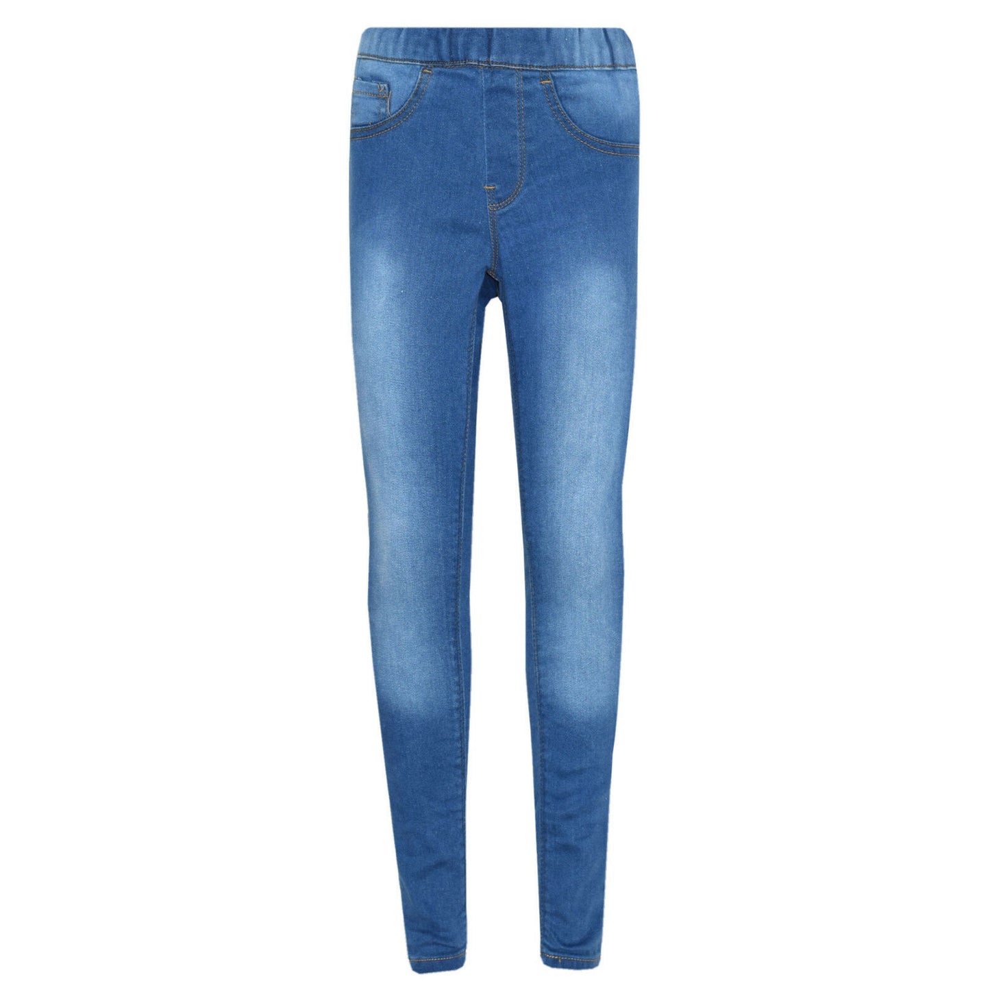 Light Denim Jeggings With Elasticated Waist, Ages 5 To 13