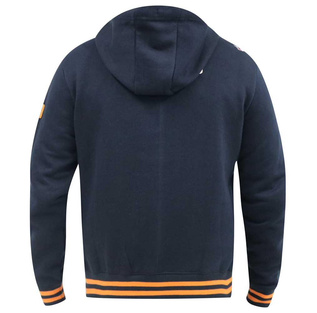 Navy Duke D555 Hooded Motorcycle Sweatshirt Hoodie