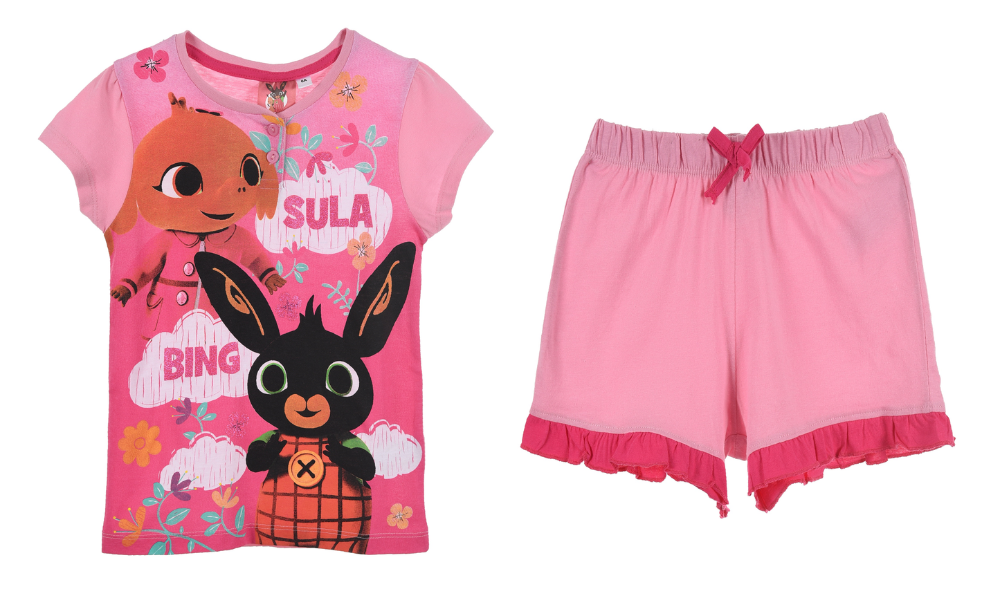 Bing Bunny & Sula Elephant Pyjama Set