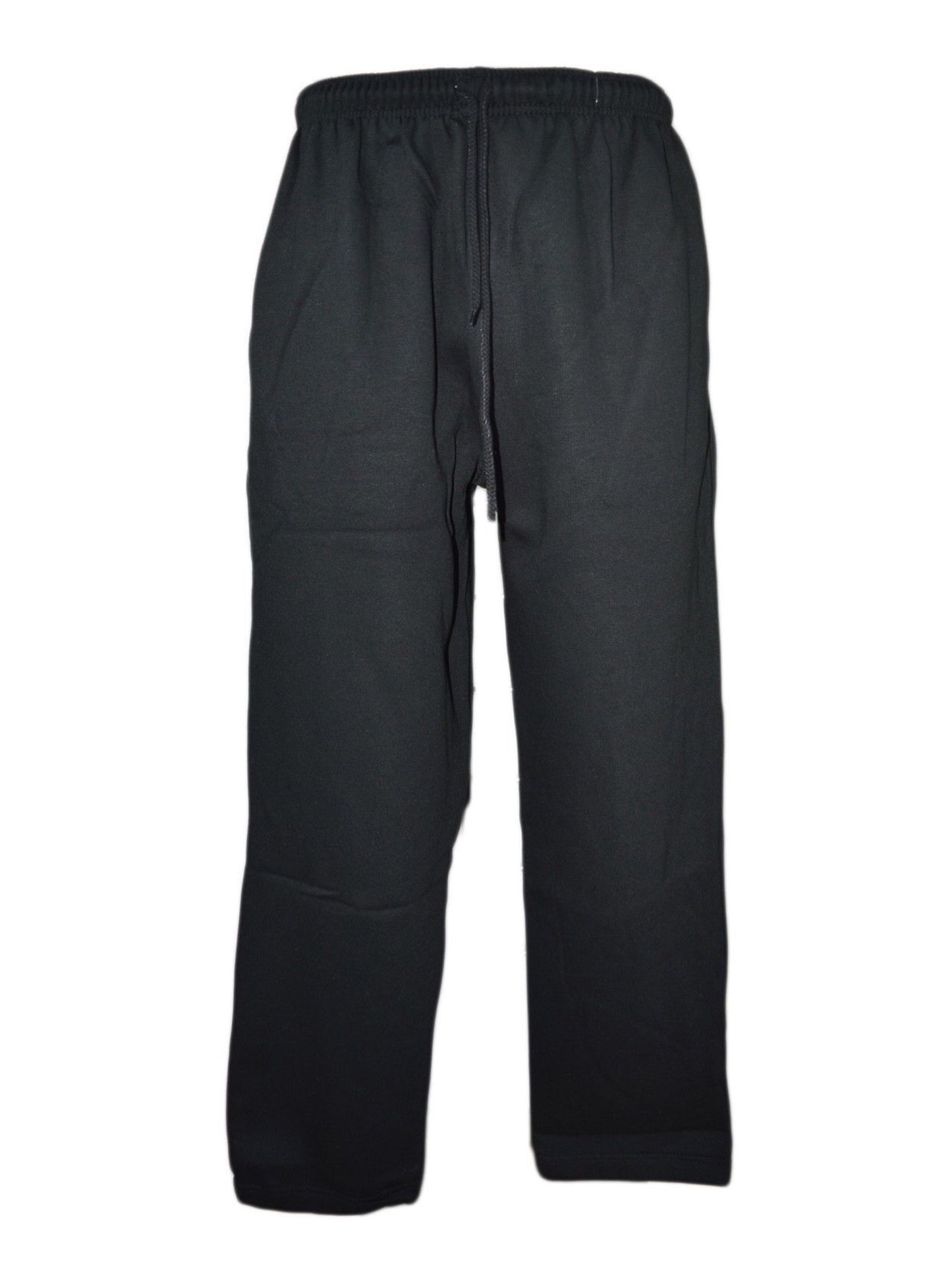 Open Hem Jogging Bottoms Plus Size