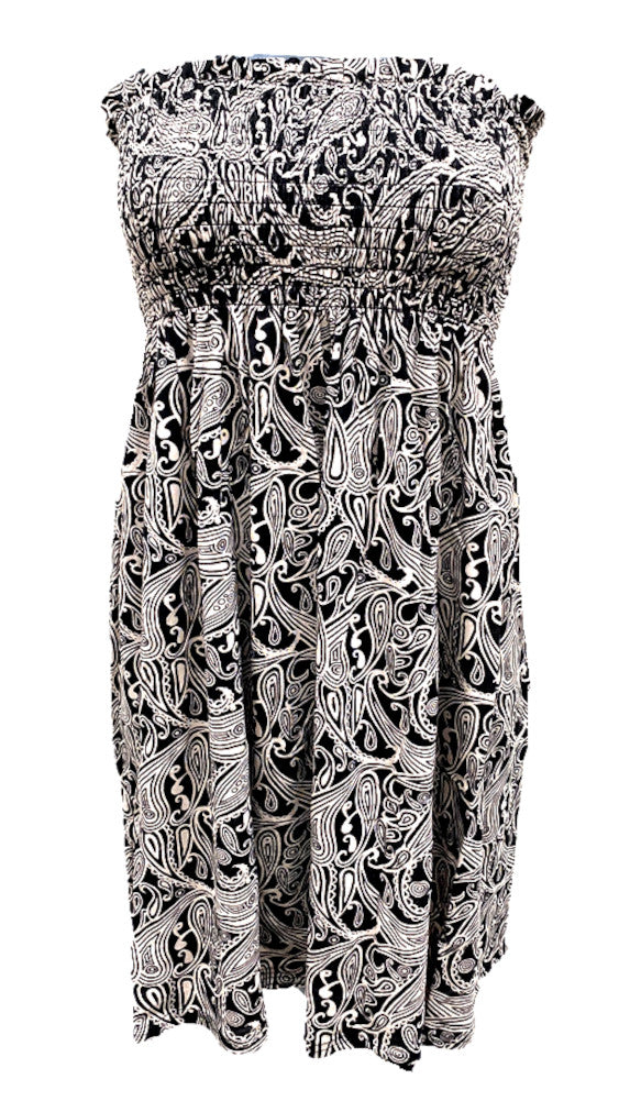 Bandeau Strapless Dress