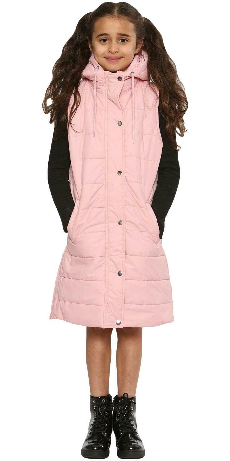 Long Hooded Gilet Jacket