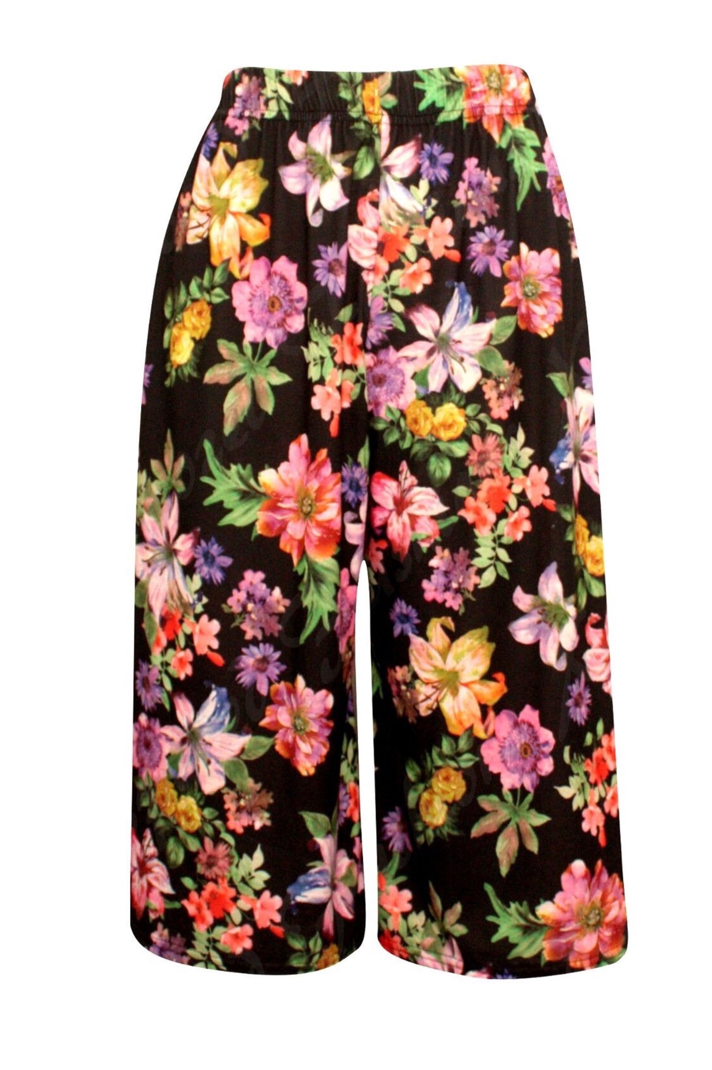 Wide Culottes Trousers Plus Size