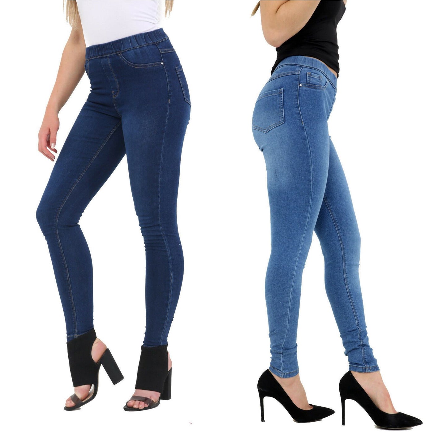 Denim Jeggings Plus Size