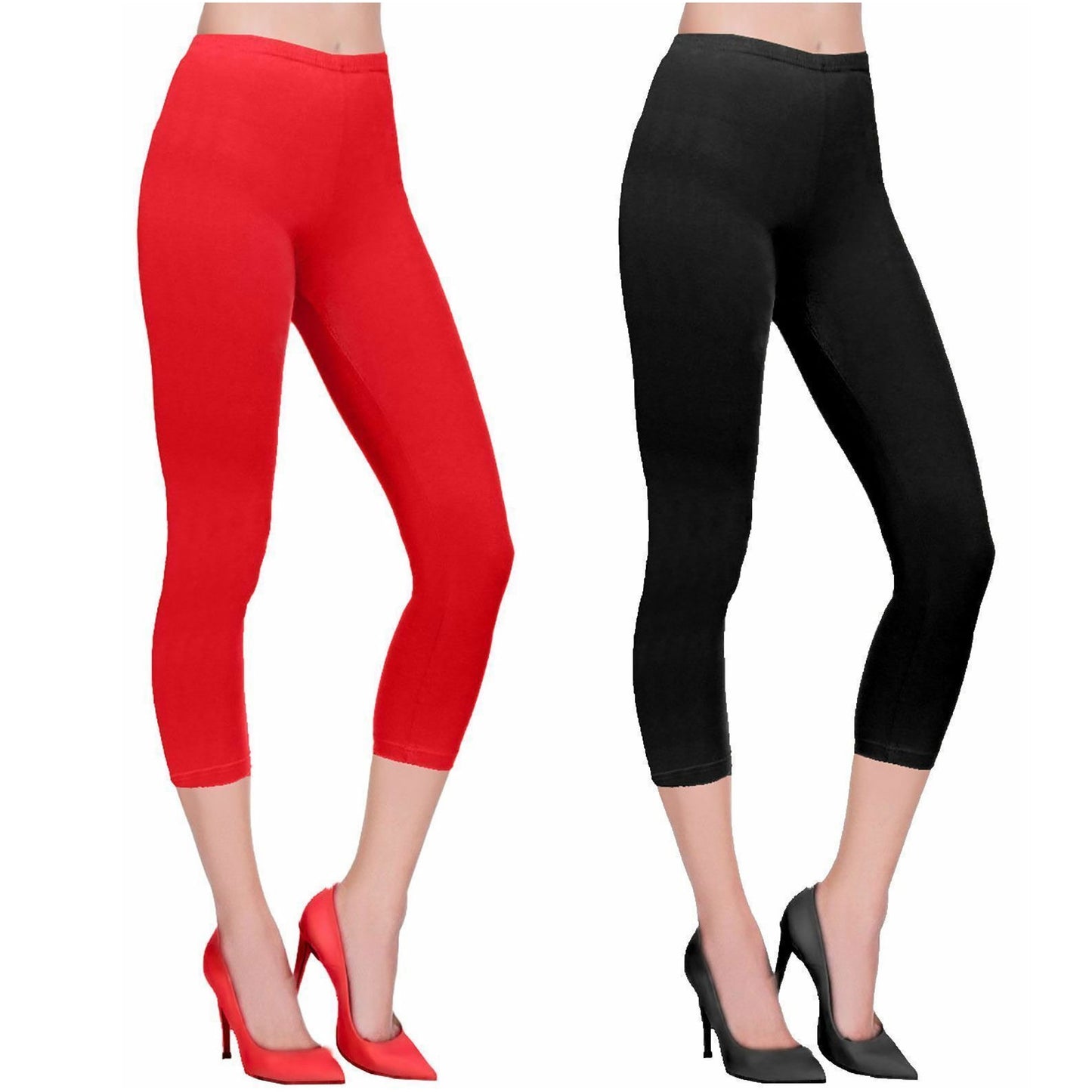 3/4 Length Cotton Leggings