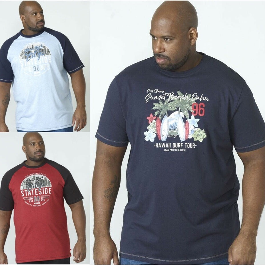 Graphic Design Short Sleeve T-Shirt Plus Size