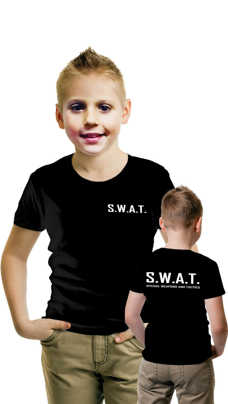 Kids Police S.W.A.T Costume Set