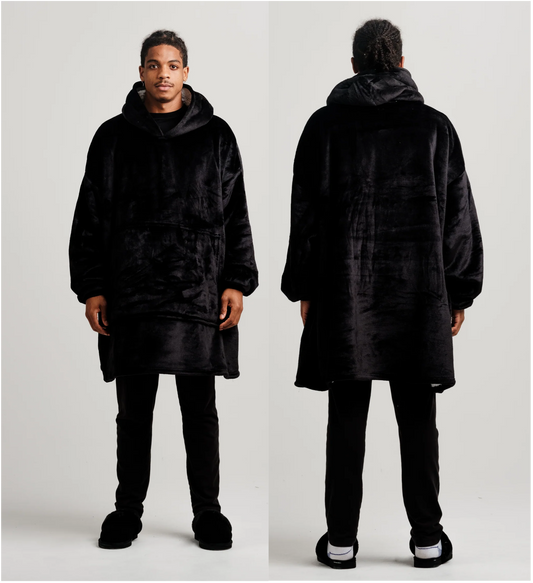 Oversized Hoodie Extra Thick Sherpa Fleece Lined Soft Blanket Hoodies UK Stock