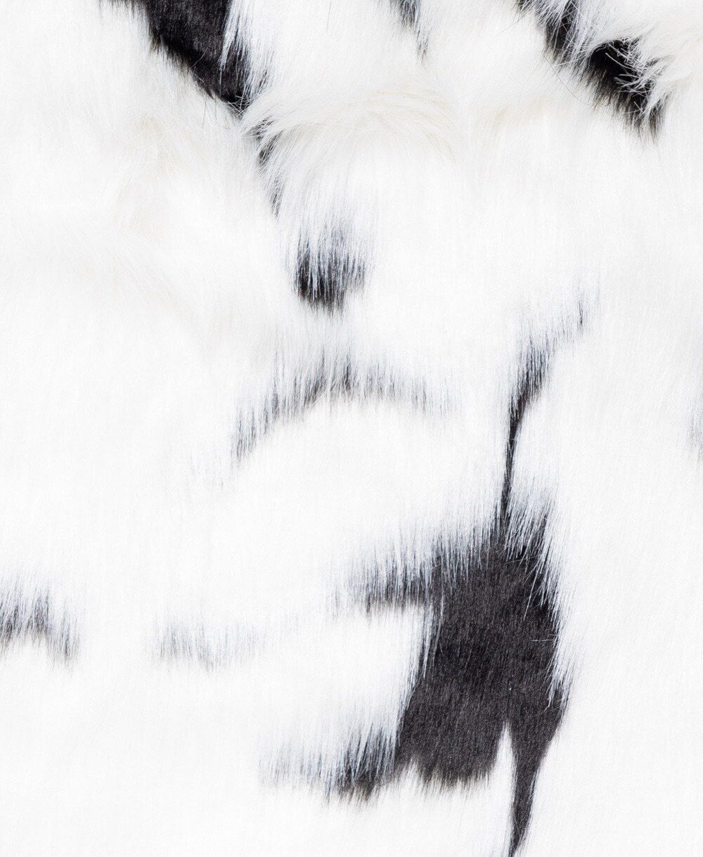 Faux Fur Jacket Formal Evening Party Satin Lined Coat