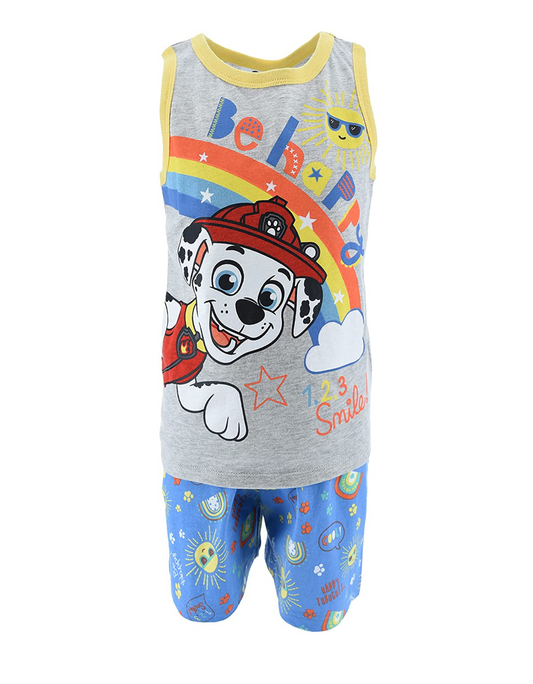 Nickelodeon Paw Patrol Vest & Shorts Pyjama Set