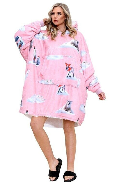 Oversized Hug & Snug Blanket Hoodies UK Stock