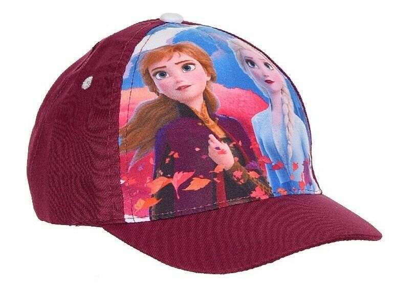 Elsa & Anna Purple Baseball Cap. Age 2 To 8. These Are Official Merchandise