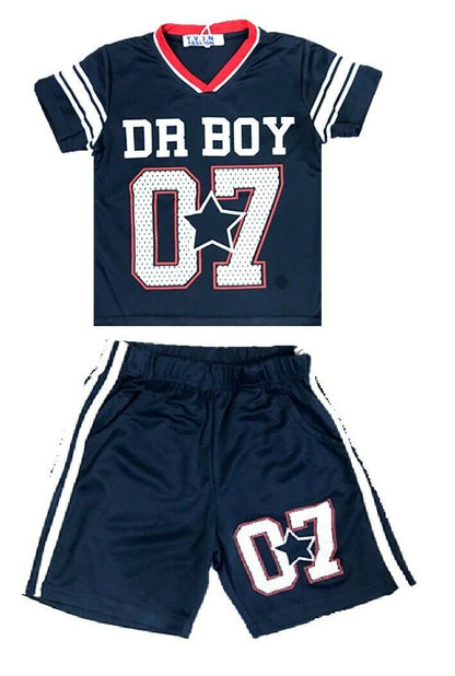 Children's Navy Blue "Dr Boy" Sporting Set.