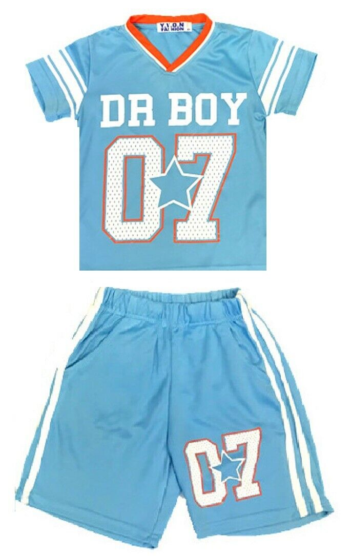 Children's Sky Blue "Dr Boy" Sporting Set.