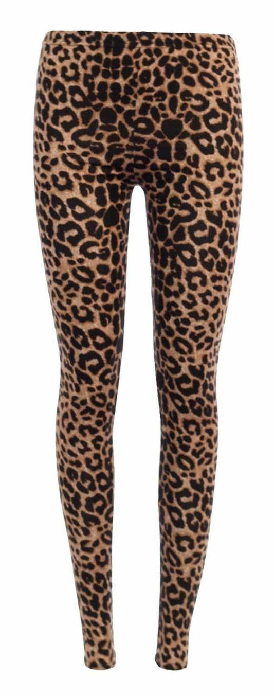 Children's Leopard Print Leggings. Ages 7-13.