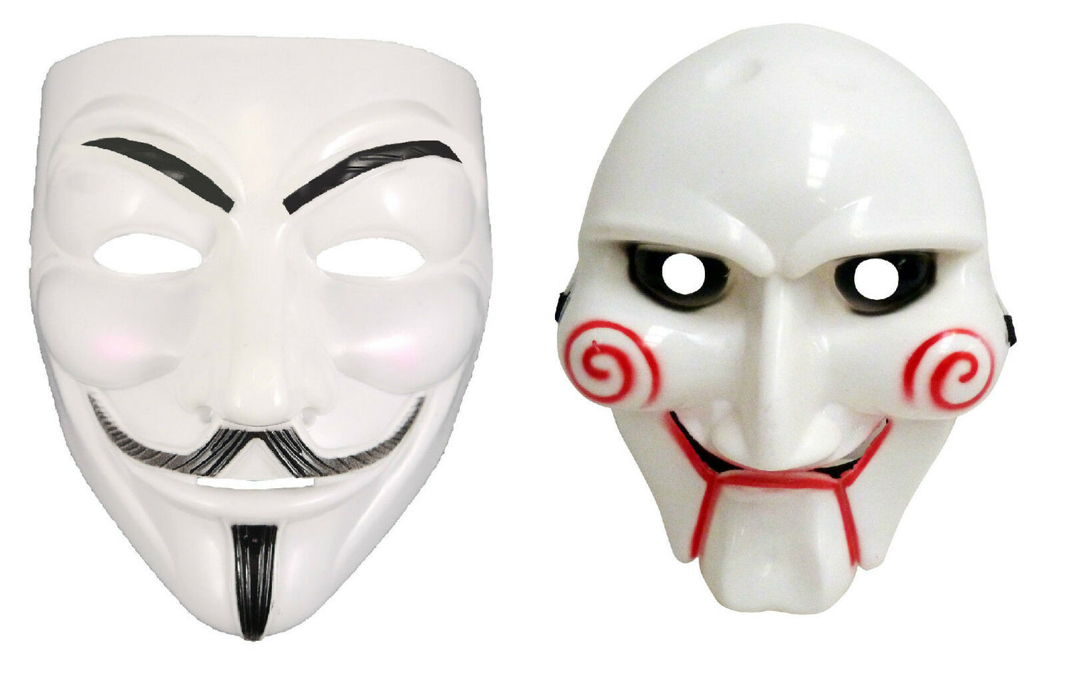 Vendetta & Horro Clown Mask Set.