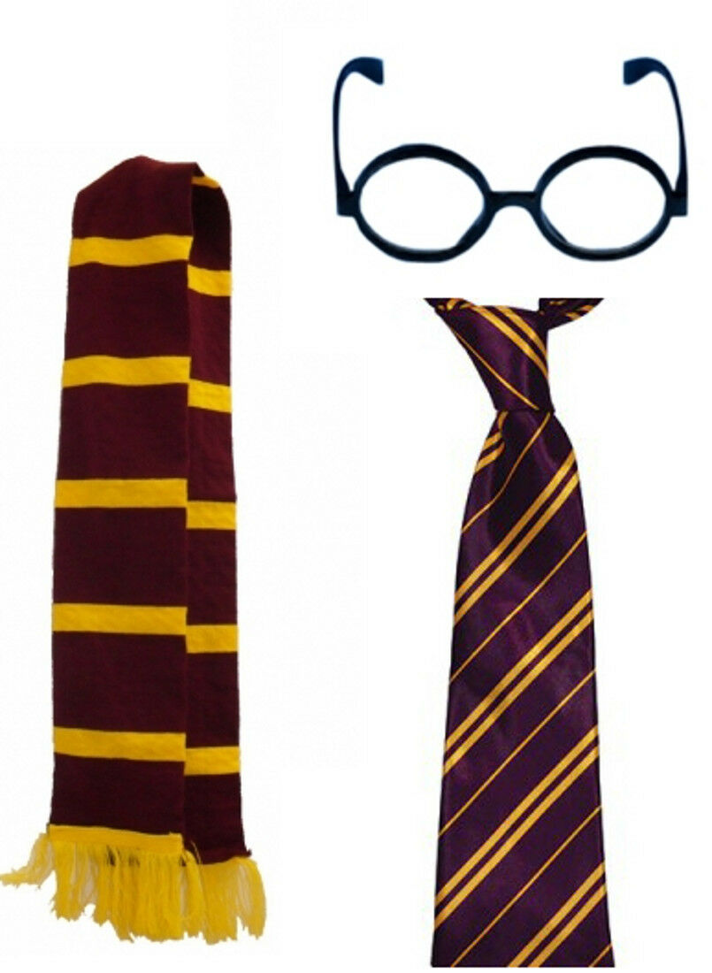 Wizard Tie, Glasses & Scarf Set.