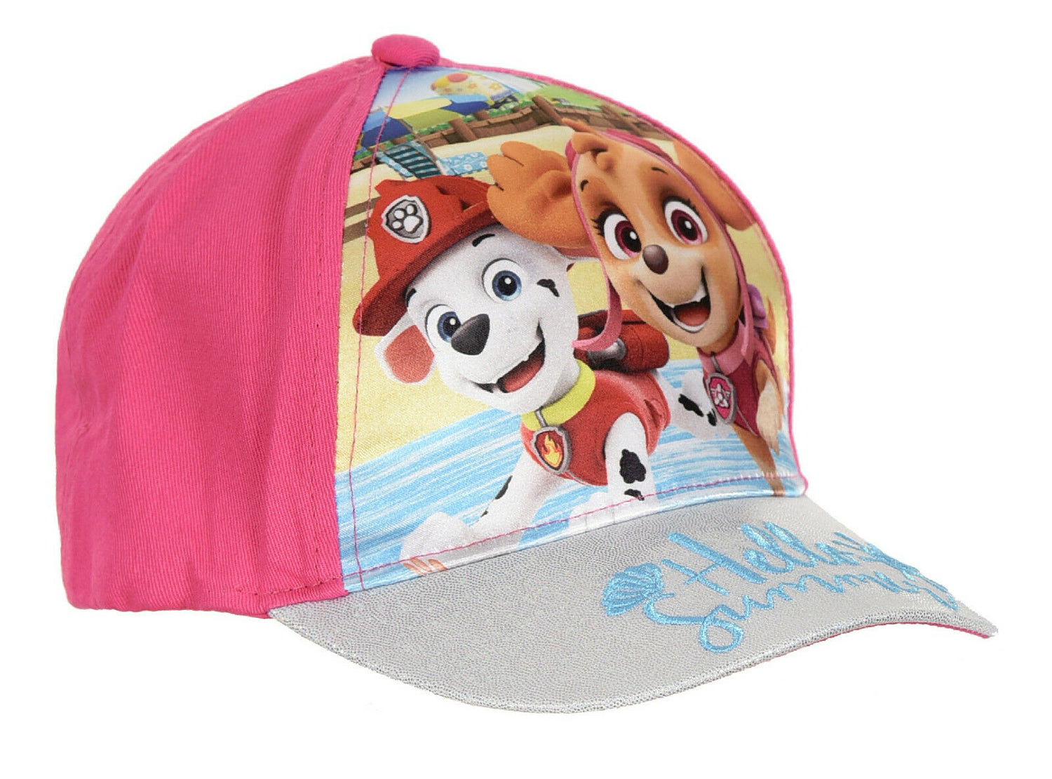Children's Paw Patrol baseball caps Perfect for the summer months Available in 2-4 (52cms), 4-8 (54cms) Multiple designs available 100% cotton Official merchandise