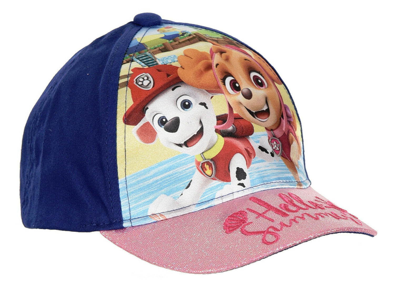 Children's Paw Patrol baseball caps Perfect for the summer months Available in 2-4 (52cms), 4-8 (54cms) Multiple designs available 100% cotton Official merchandise