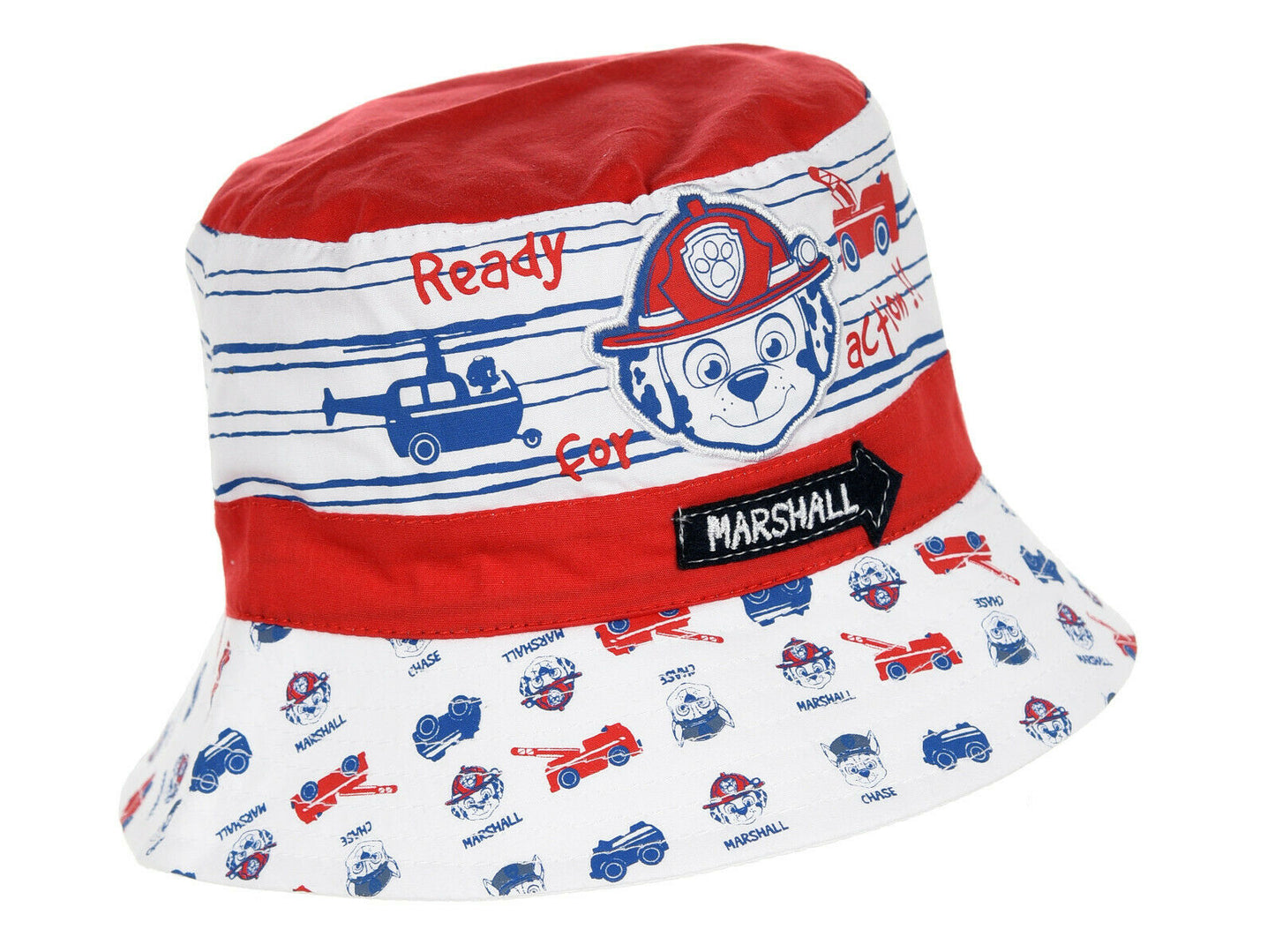 Children's Paw Patrol Red Summer Hat. Perfect For The Summer Months. Ages 1 To 3. This Is Official Merchandise