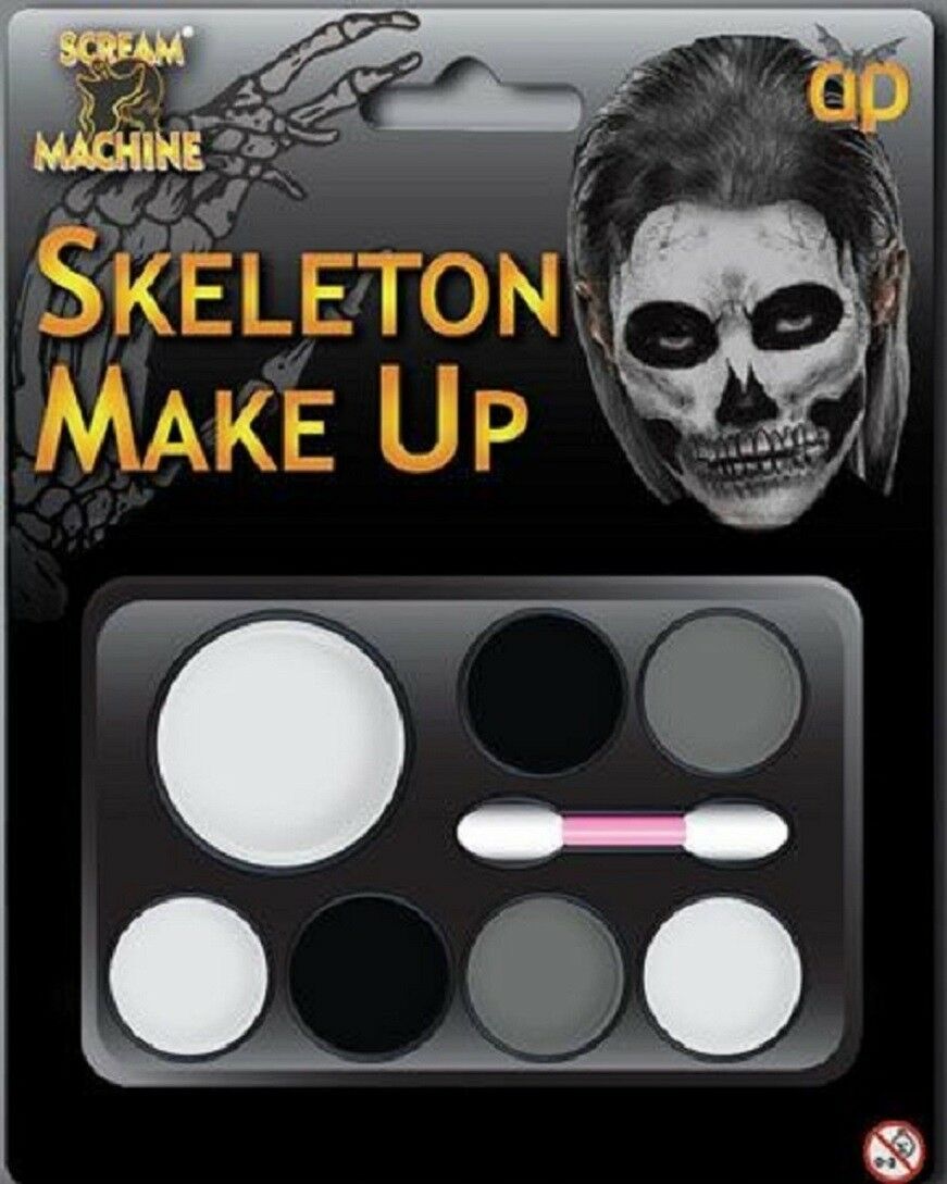 Skeleton Make Up Set.