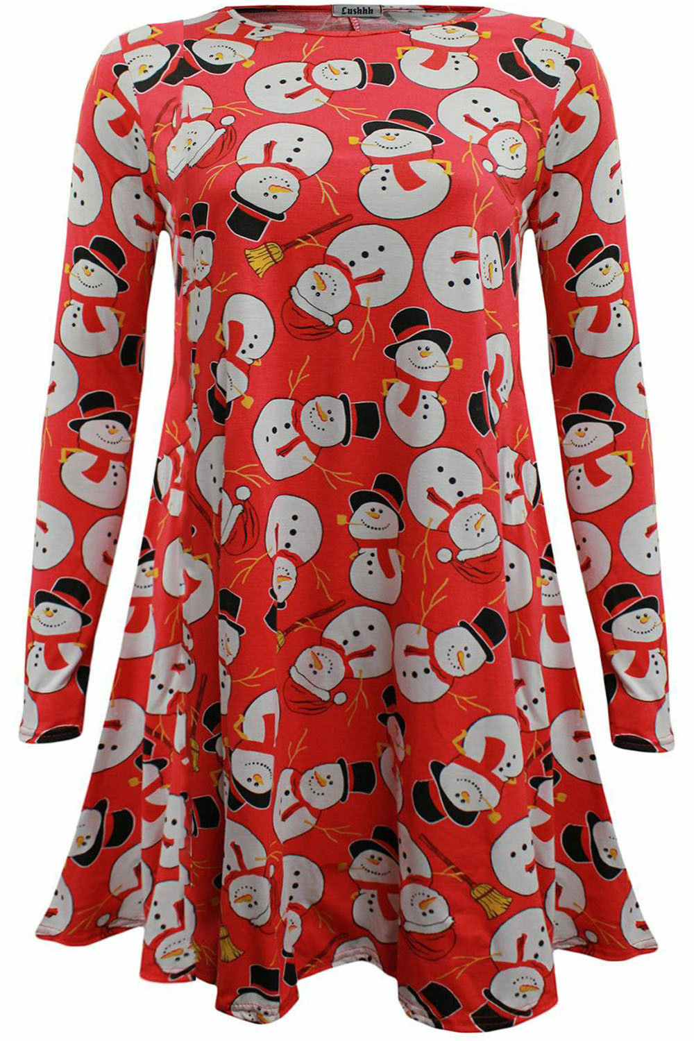 Kids Girls Christmas Swing Dresses