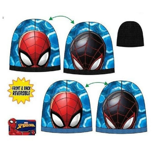 Marvel Spiderman Reversible Beanie Hats. Perfect For The Winter Months.