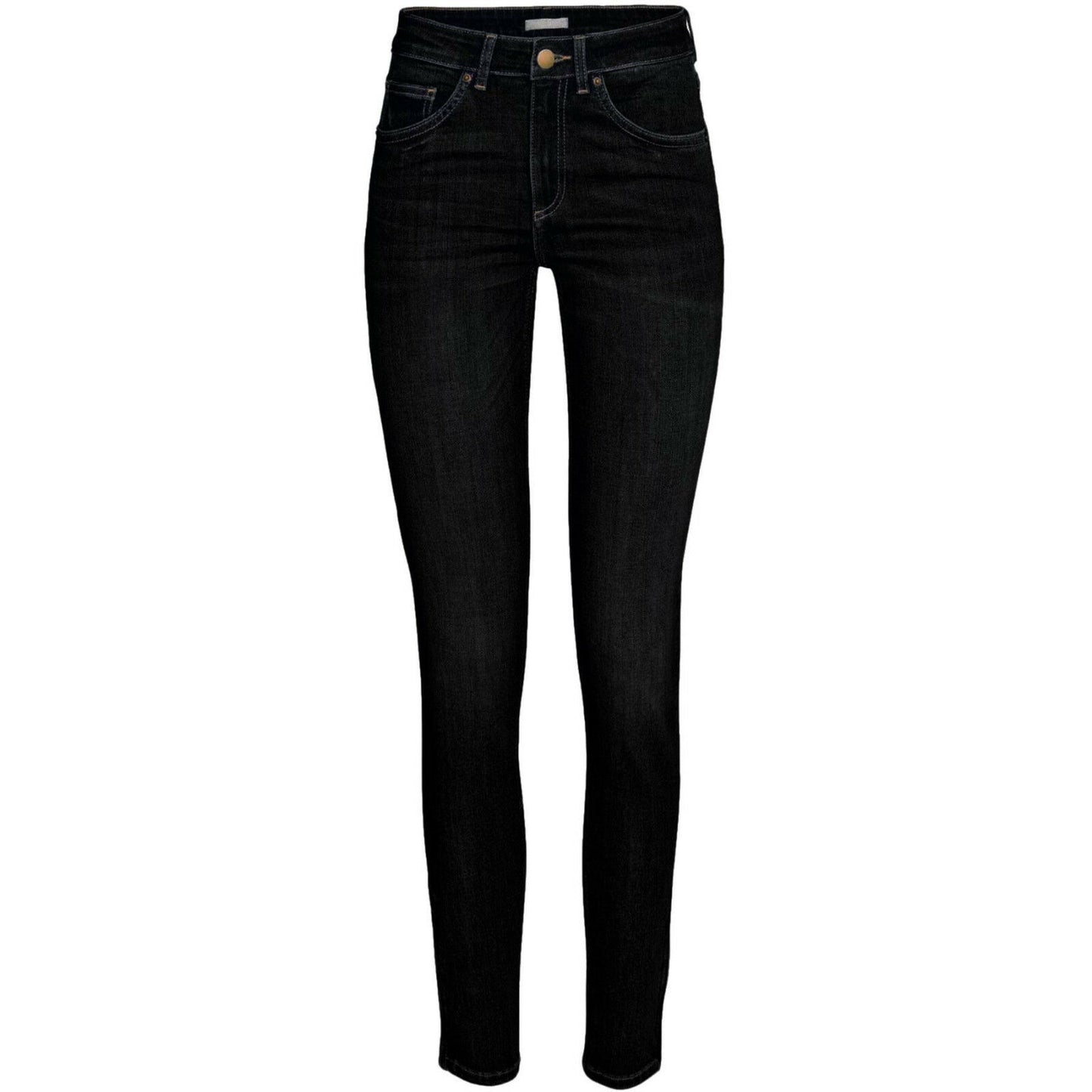 Ladies Dark Wash Skinny Fit Jeans.
