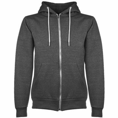 Men's Charcoal Grey "American" Style Hoodie.