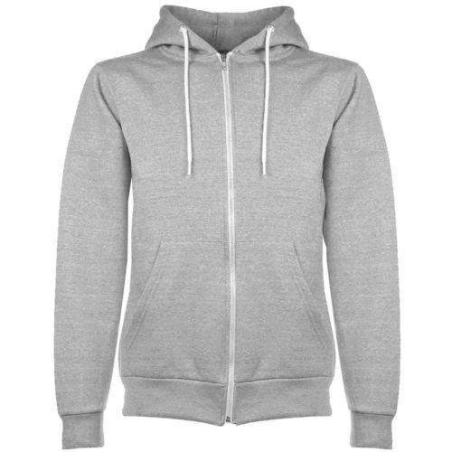 Men's Light Grey "American" Style Hoodie