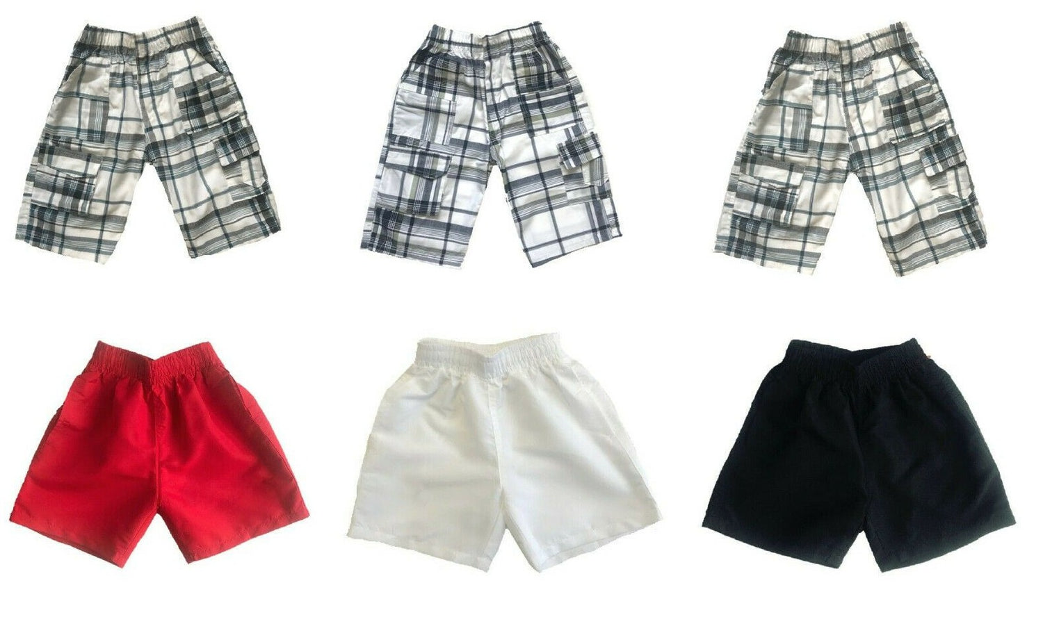 Boys Swimming Shorts In Multiple Designs, Sizes & Colours. The Plain Shorts Are Perfect For School Swimming Lessons. Other Designs Available Are Perfect For Holidays Or Relaxing Days In The Garden. Sizes 3-16 Available.