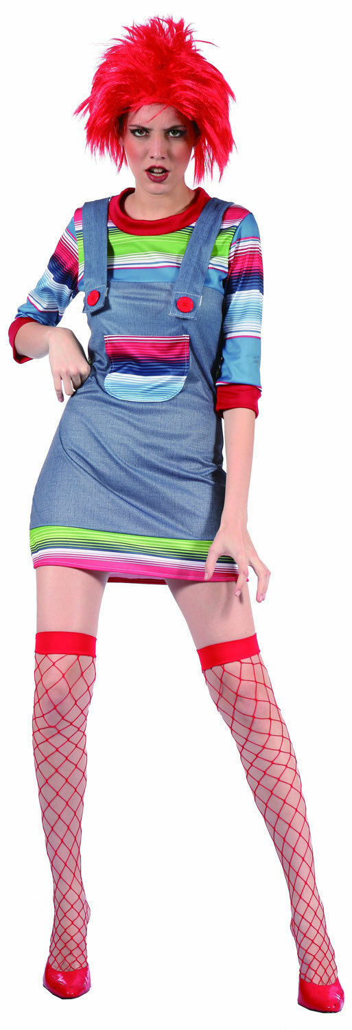 Ladies Clown Halloween Costume.