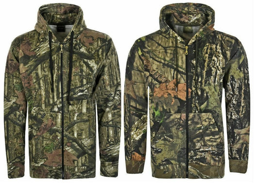 Men's Camouflage Hoodies. Perfect For Fishing Or Activity Days. Sizes Small To X-Large Available (Design Might Vary From Photo Shown).