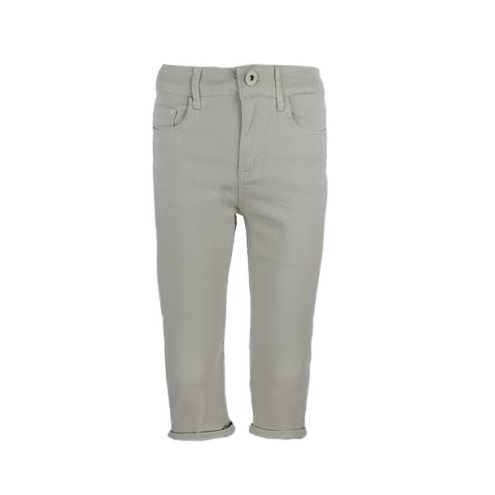 Ladies 3/4 Grey Stretch  Jeans.