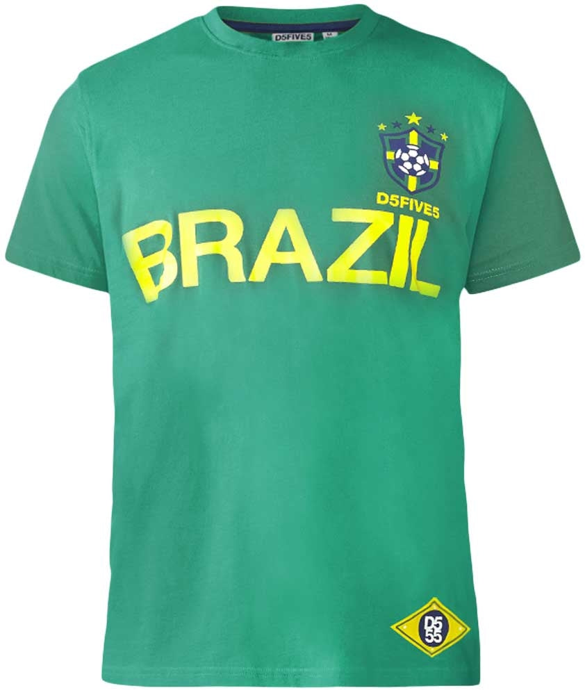 Unisex England World Cup Lion Lionesses and Brazil Football Short Sleeve T-Shirts