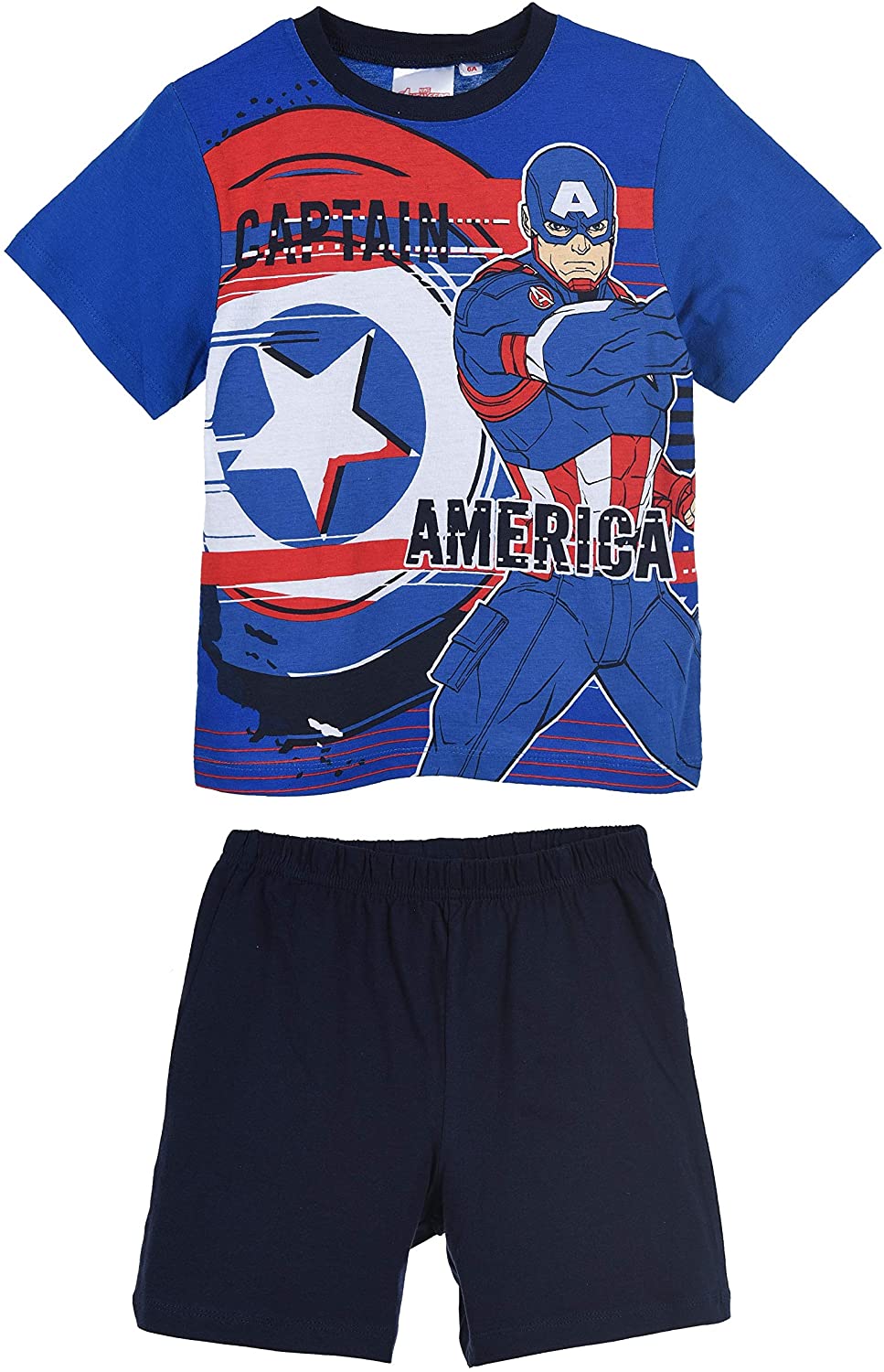 Marvel Avengers Captain America Short Pyjama Sets