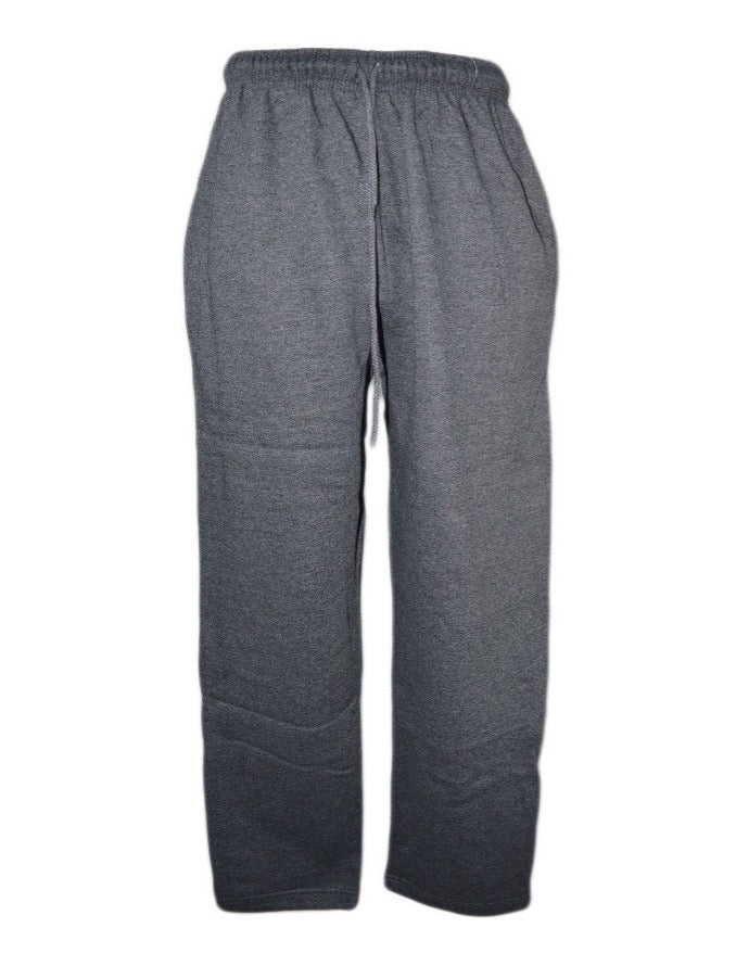 Open Hem Jogging Bottoms Plus Size