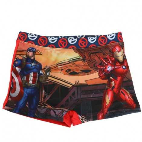 Captain America & Ironman Swimming Shorts. These Are Perfect For Going On Holiday With Or Regular Swimming. Available In Ages. 4 To 10. They Have The Design On The Front And Plain Red On The Back. These Are Official Disney Merchandise.