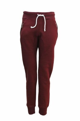 Ladies Wine Jogging Bottoms With Zip Pockets. The Ankle Cuffs Are Ribbed & Elasticated. The Waist Band Is Also Ribbed & Elasticated With Drawstring Detail. Available In Sizes 8-14.