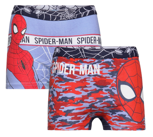 Marvel Spider-Man Boxer Shorts 2 Pack Sets