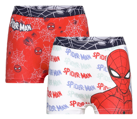 Marvel Spider-Man Boxer Shorts 2 Pack Sets