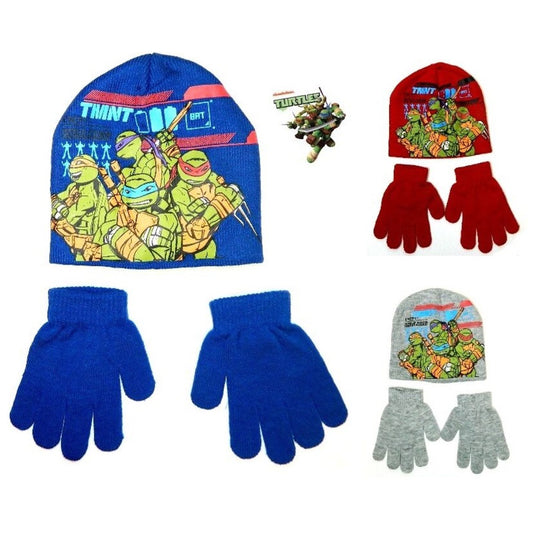Teenage Mutant Ninja Turtle Hat & Glove Set