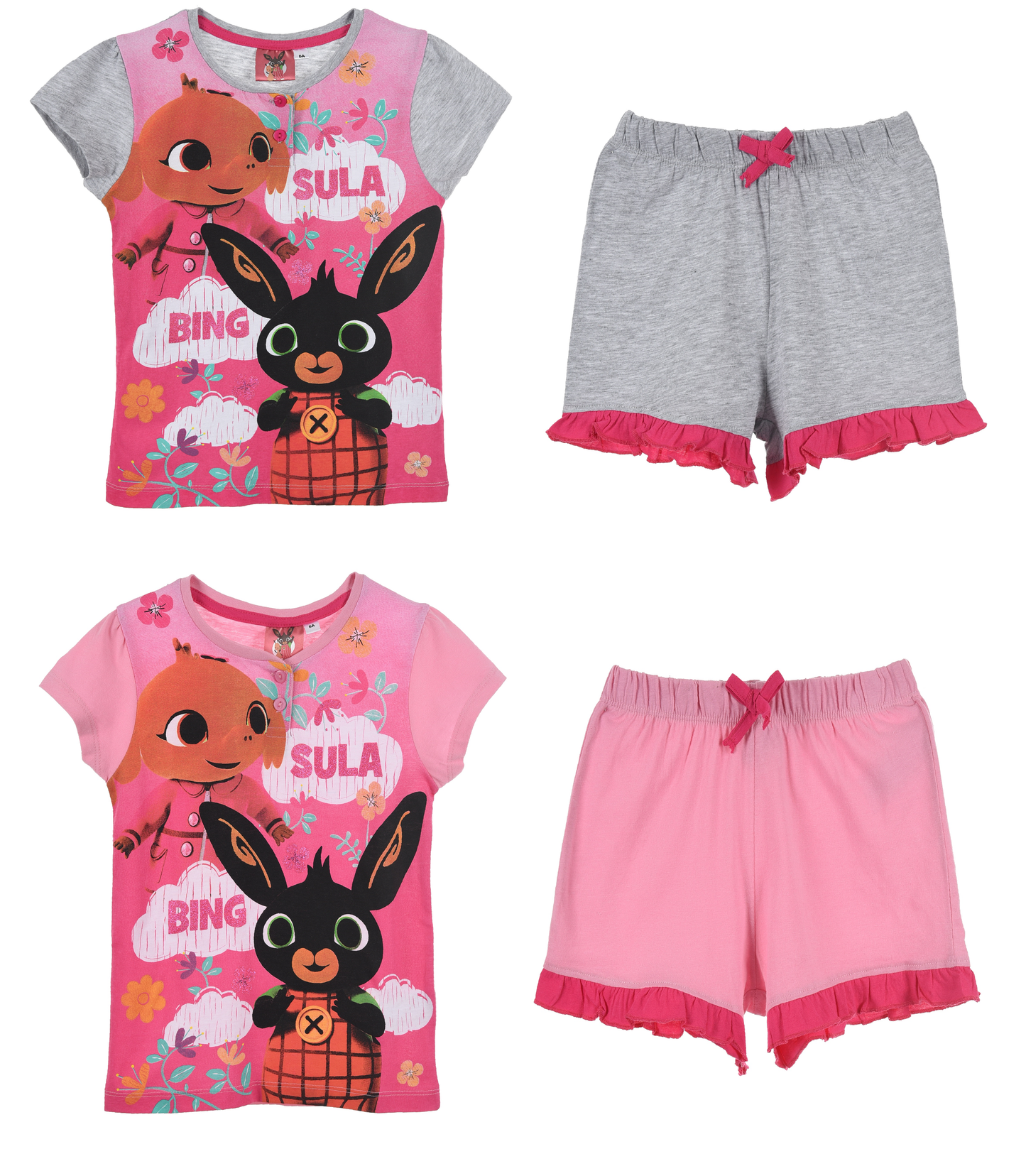 Bing Bunny & Sula Elephant Pyjama Set