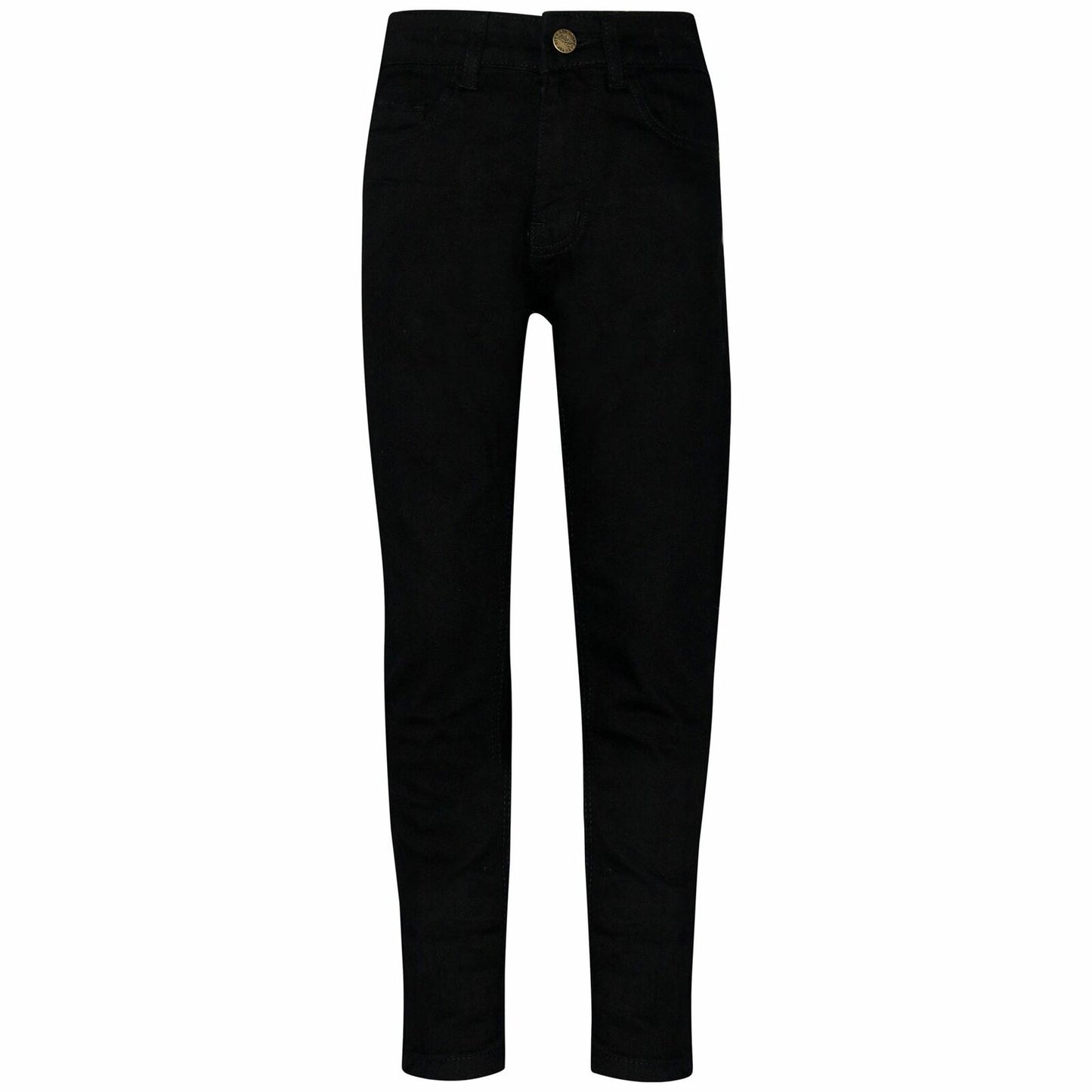Girls Skinny Fit Black Denim Jeans. Available Ages 5-14.