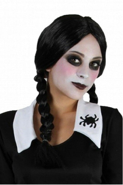 Wednesday Addams Family Halloween Fancy Dress Costume